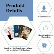 VIP Metall-Visitenkarten