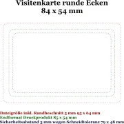 VIP Metall-Visitenkarten Druckvorlage