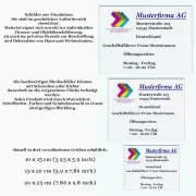 Aluminium Bilder und Schilder