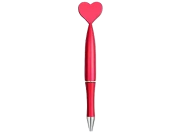 Herzförmiger dekorativer Kugelschreiber