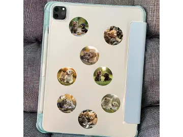 Hundewelpen- Kätzchen-Muster Aufkleber - 20 Stück