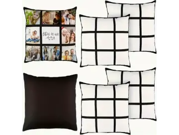 Kissenbezug mit 9 Fotos