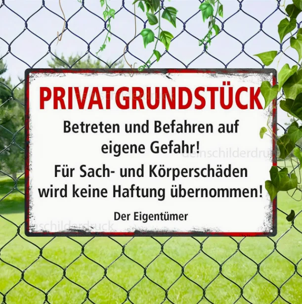 Aluminium Bilder und Schilder