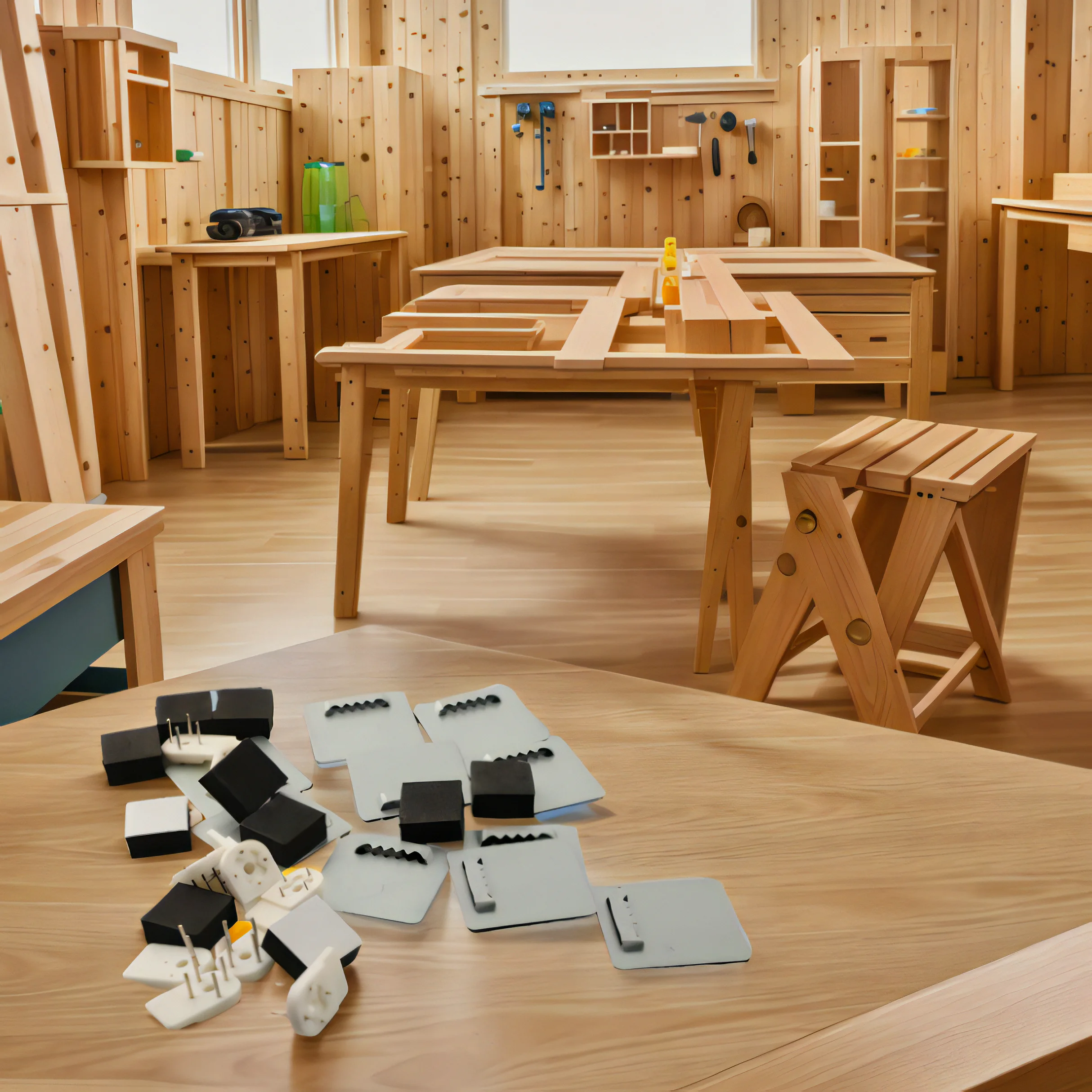 Metall Wandhalterung selbstklebend