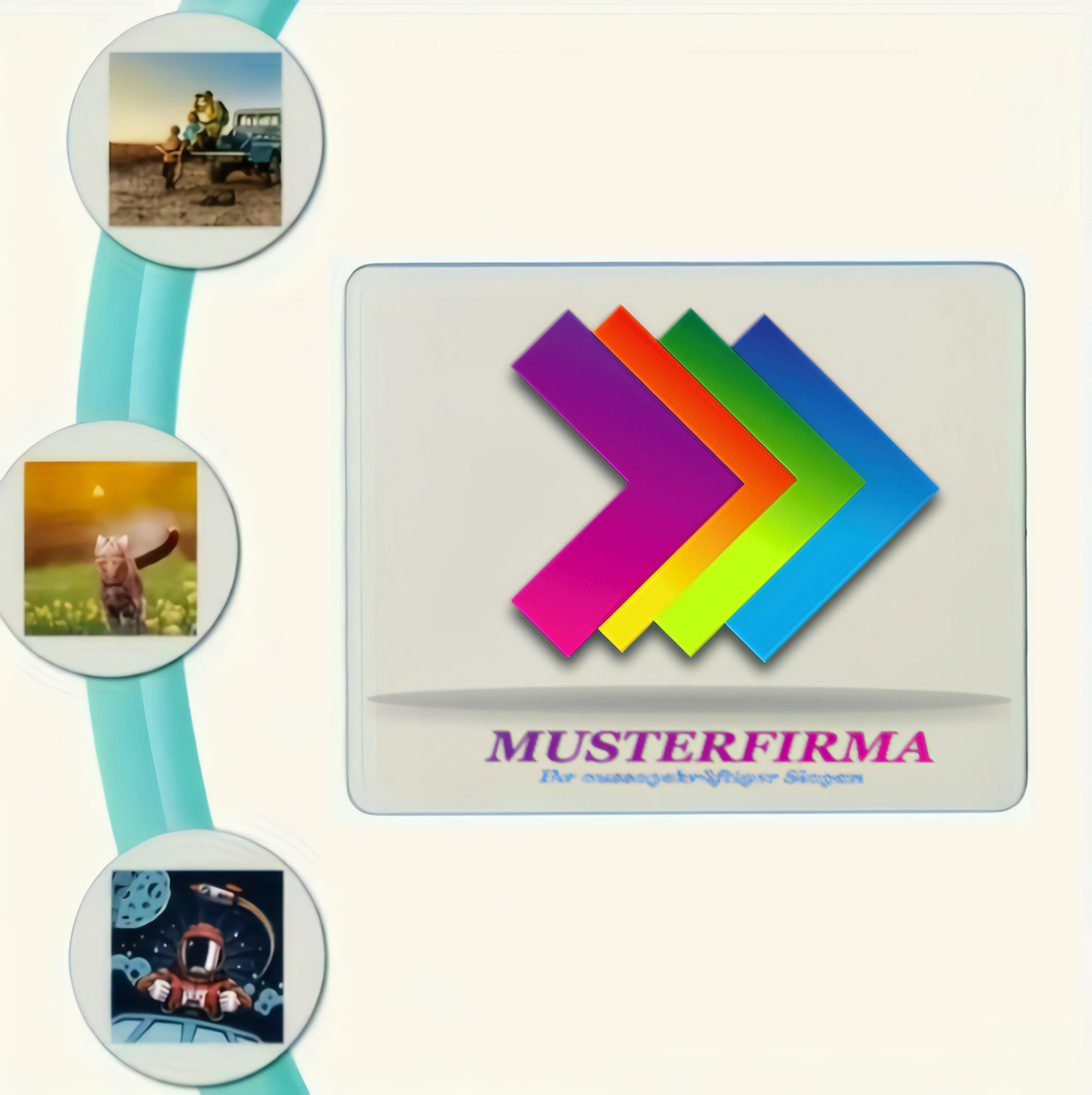 Mousepad mit eigenem Motiv